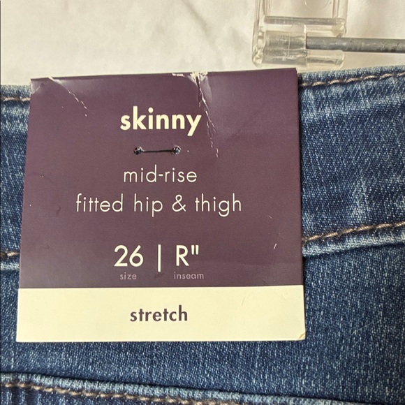 Ava & Viv Women's Blue Jeans - Picture 7 of 8